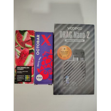 ДУЕТ КОМПЛЕКТ! VOOPOO Drag Nano 2 Nebula Edition та набір рідин 2х30мл ДУЕТ КОМПЛЕКТ! VOOPOO Drag Nano 2 Nebula Edition та набір рідин 2х30мл
