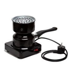 Електроплита, електропіч для вугілля Hot Plate 550W (Чорний)