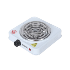 Електроплита, електропіч для вугілля 1000W White (1 конфорка)