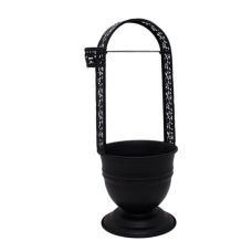 Кошик для вугілля Black Matt Small (чорний матовий, маленький)