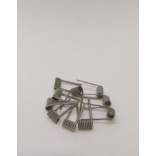 Staggered Fused Clapton SS316 0.24Ом 3мм 6в